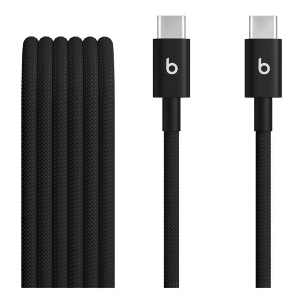 Apple USB-C to USB-C Woven Cable (1.5 m) - Bolt Black | Apple
