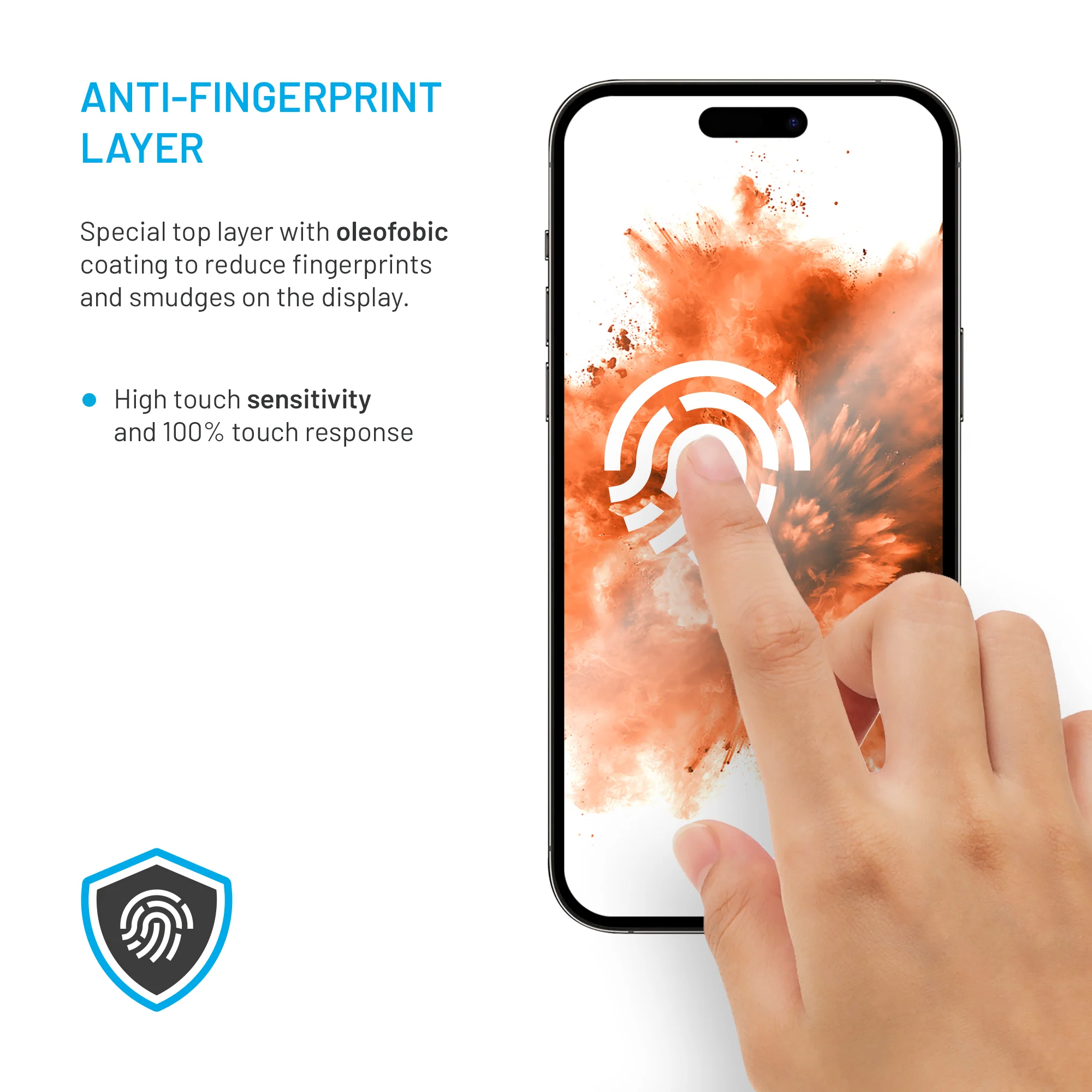 Fixed Screen protector | Apple | iPhone 18 Pro Max/17 Pro Max | Tempered Glass | Clear - Image 6
