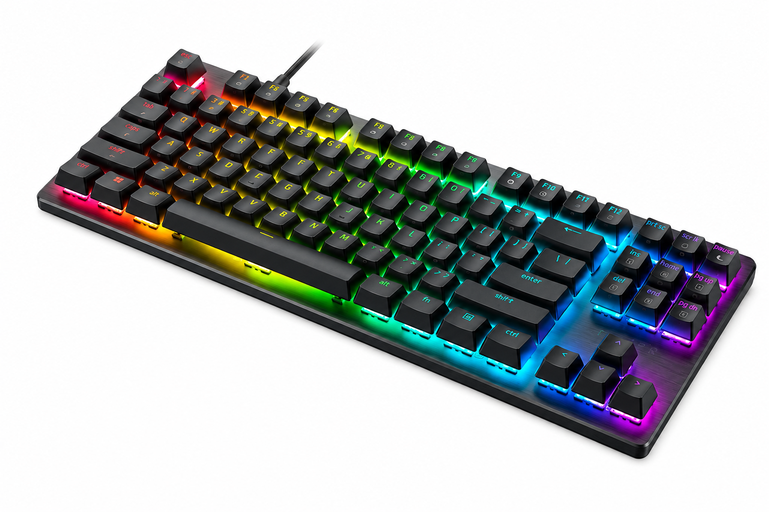 Razer Hall Effect Magnetic Esports Keyboard | Huntsman V3 HE Magnetic Tenkeyless 8KHz | Keyboard | Wireless | US | Razer Hall Effect Magnetic Switches - Image 2