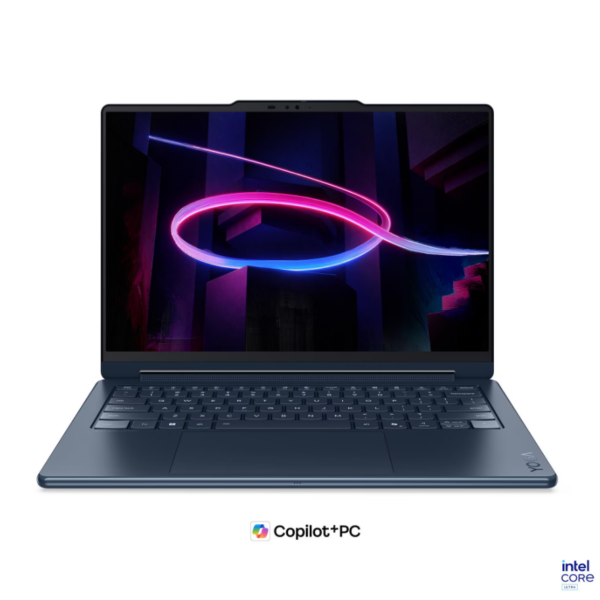 Lenovo Yoga 9 2-in-1 14IPH11 Intel | Cosmic Blue | 14 " | OLED | Touchscreen | 2.8K WQXGA+ | 2880 x 1800 pixels | Intel Core Ultra 7 | 355 | 32 GB | Soldered LPDDR5X | Solid-state drive capacity 1000 GB | Intel Graphics | Windows 11 Home | 802.11be | Bluetooth version 5.4 | Keyboard language Nordic | Keyboard backlit | Warranty 24 month(s) | Battery warranty 12 month(s)
