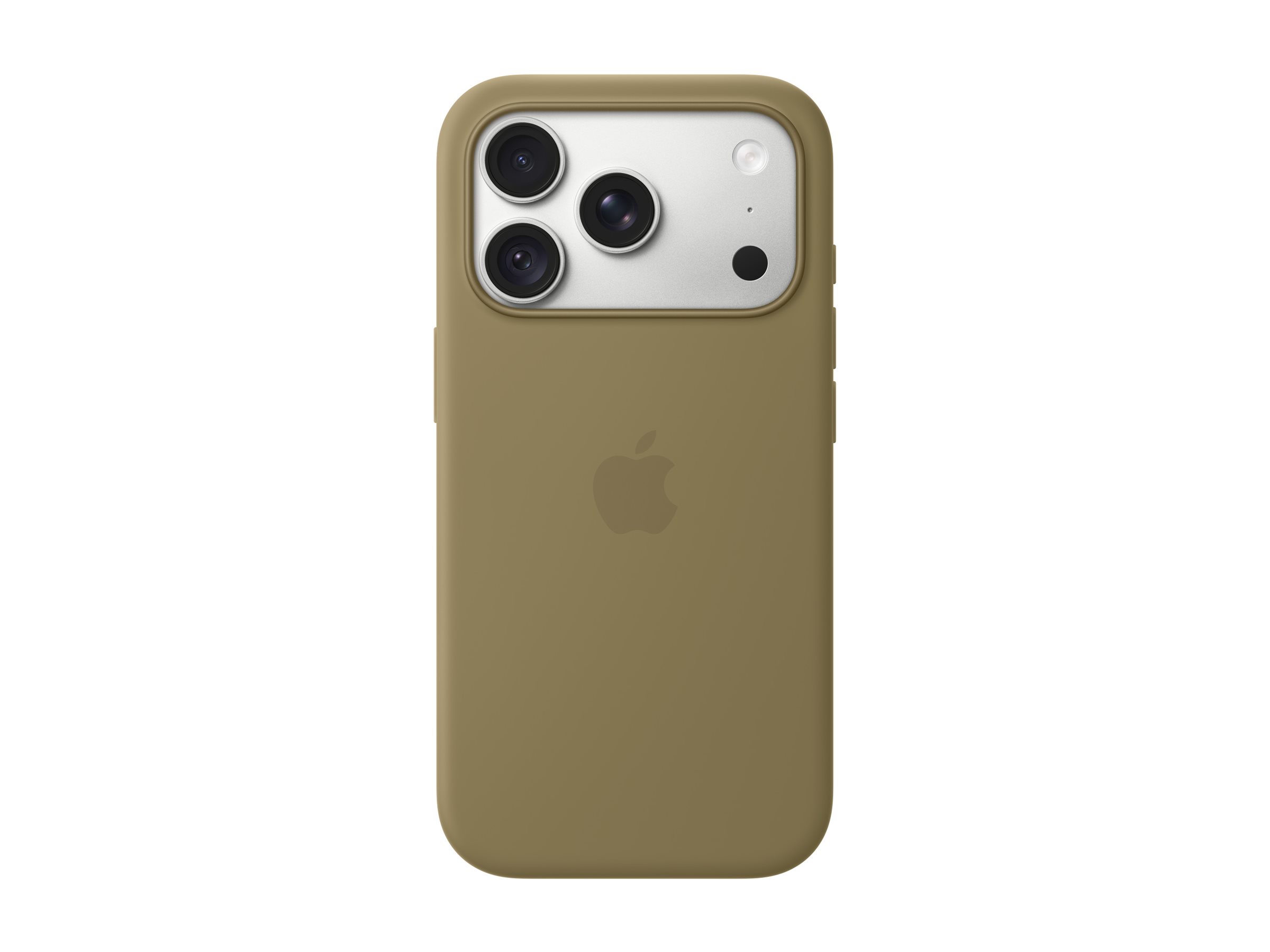 APPLE iPhone 18 Pro Silicone Case with MagSafe - Olive | Apple