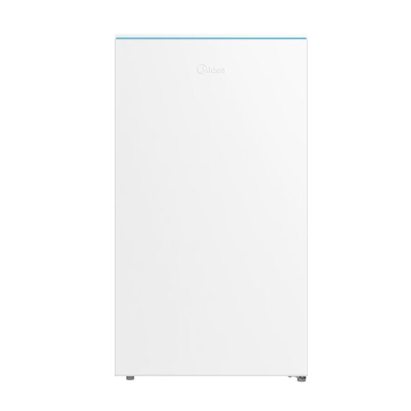 Midea Refrigerator | MDRD143FGE01 | Energy efficiency class E | Free standing | Larder | Height 86 cm | Fridge net capacity 93 L | 39 dB | White