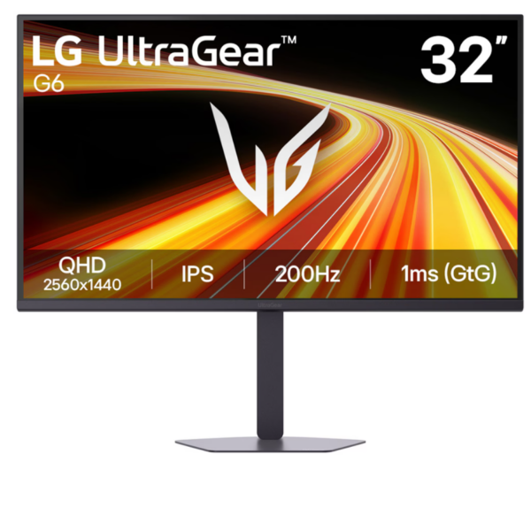 LG | 32G620B-B UltraGear | 32 " | IPS | QHD | 16:9 | 200 Hz | 1 ms | 2560 x 1440 pixels | 300 cd/m² | HDMI ports quantity 2