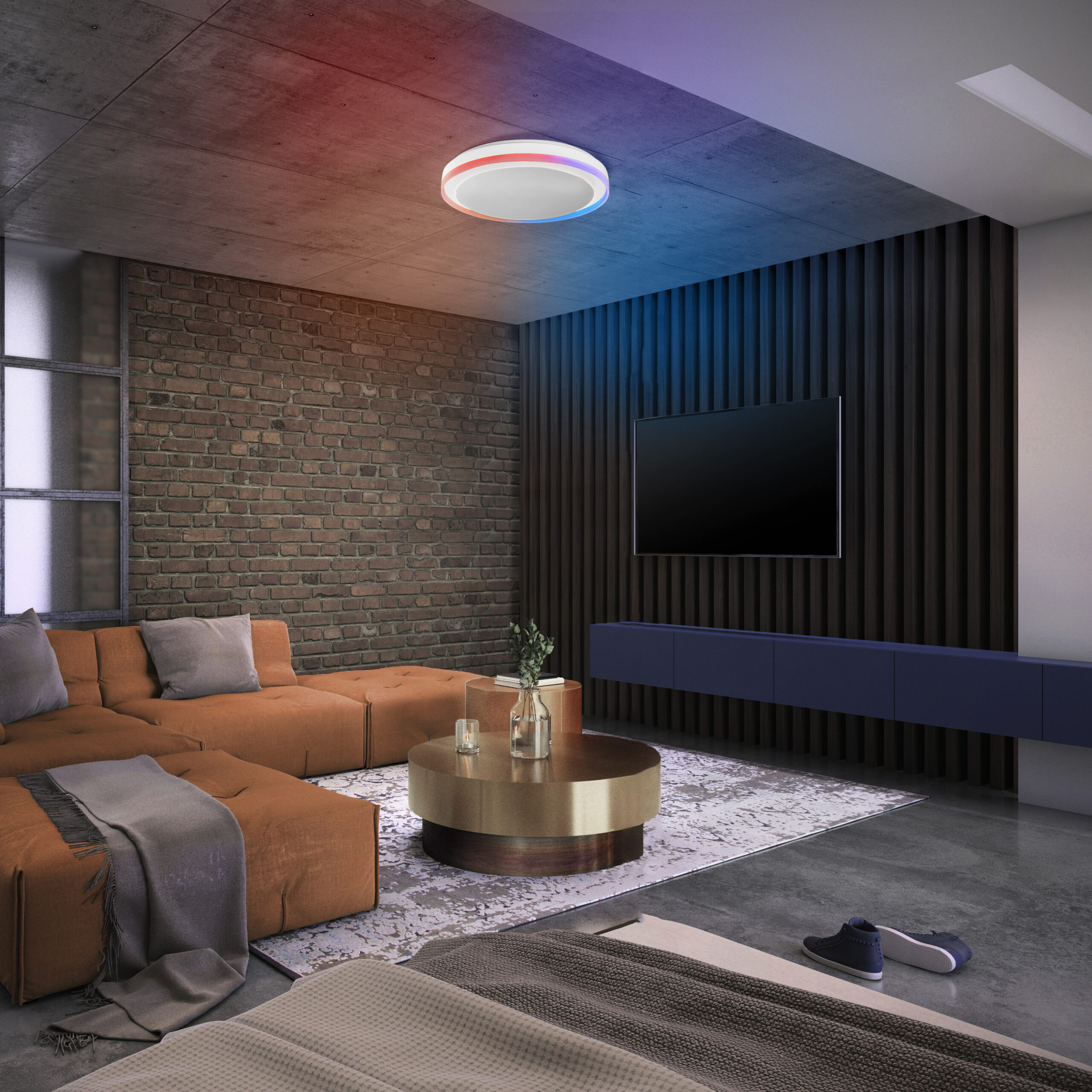 Osram SMART+ WIFI ORBIS MAGIC WALL/CEILING 500mm RGB+TW Dimmable white | 38 W | RGBTW | Wi-Fi - Image 9