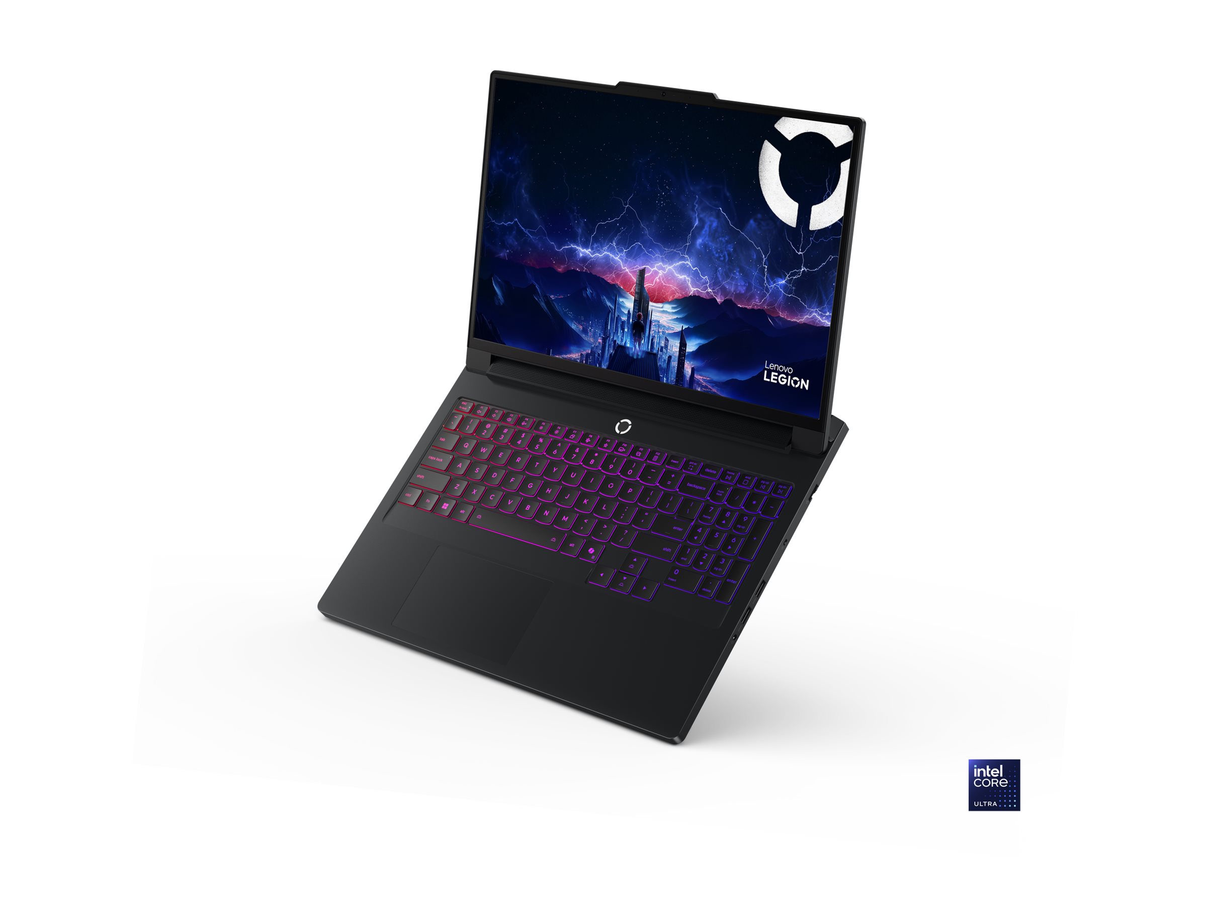 Lenovo Legion Pro 7 16IAX10H Intel | Eclipse Black | 16 " | OLED | WQXGA | 2560 x 1600 pixels | 240 Hz | Glossy | Core Ultra 9 | 290HX Plus | 64 (2x32GB) GB | CSODIMM DDR5 | Solid-state drive capacity 2000 GB | NVIDIA GeForce RTX 5090 | GDDR7 | 24 GB | Windows 11 Home | 802.11be | Bluetooth version 5.4 | Keyboard language English | Keyboard backlit | Warranty 24 month(s) | Battery warranty 12 month(s) - Image 2