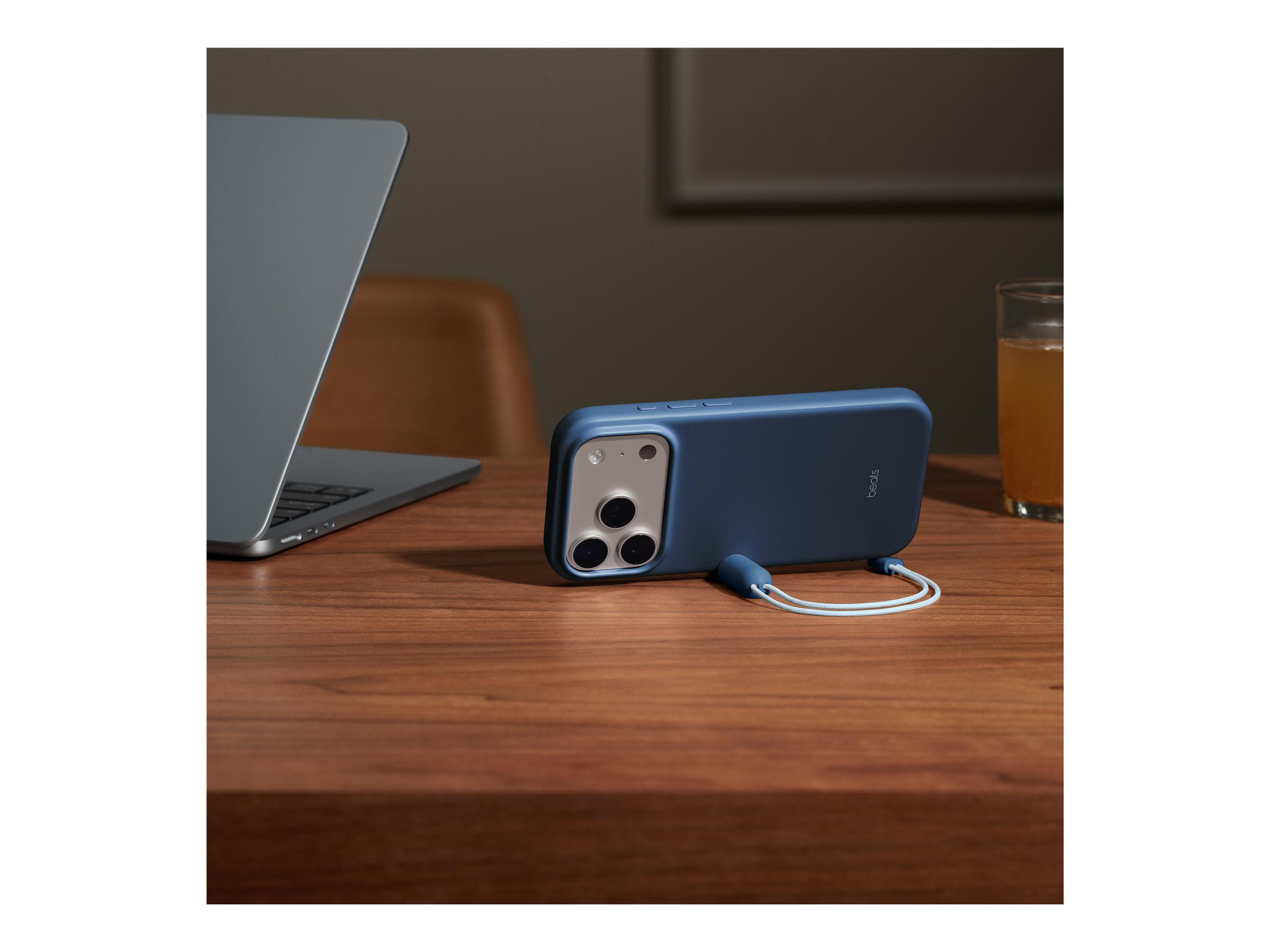 Apple iPhone 17 Pro Kickstand Case with MagSafe and Camera Control - Bedrock Blue | Apple - Image 4