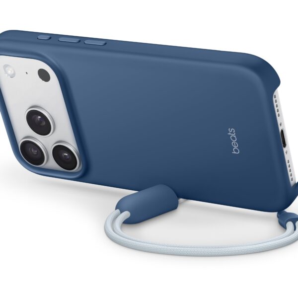 Apple iPhone 17 Pro Kickstand Case with MagSafe and Camera Control - Bedrock Blue | Apple