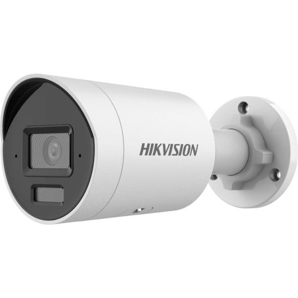 Hikvision Acusense Smart Hybrid Light Fixed Network Camera | DS-2CD2043G2-LI2U | Bullet | 4 MP | 2.8-6mm/F1.6 | Power over Ethernet (PoE) | IP67 | H.265, H.264, H.264+, H.265+ | microSD/microSDHC/microSDXC card, up to 512 GB
