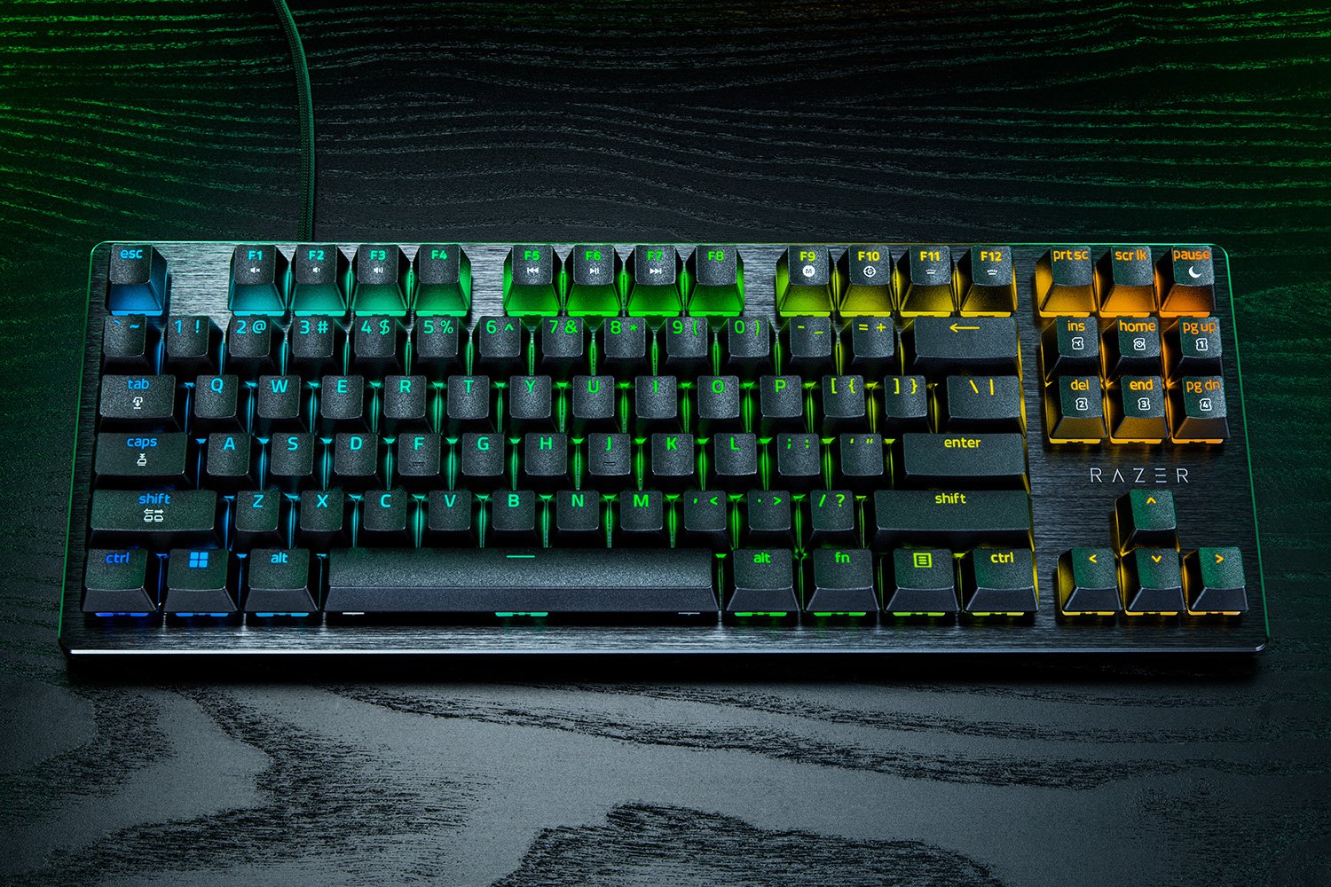 Razer Hall Effect Magnetic Esports Keyboard | Huntsman V3 HE Magnetic Tenkeyless 8KHz | Keyboard | Wireless | US | Razer Hall Effect Magnetic Switches - Image 3