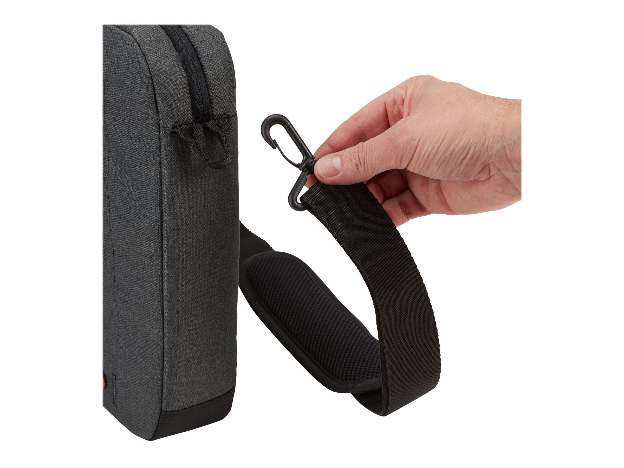Case Logic | Era Attaché | Fits up to size 15.6 " | Messenger - Briefcase | Shoulder strap | Obsidian - Image 16