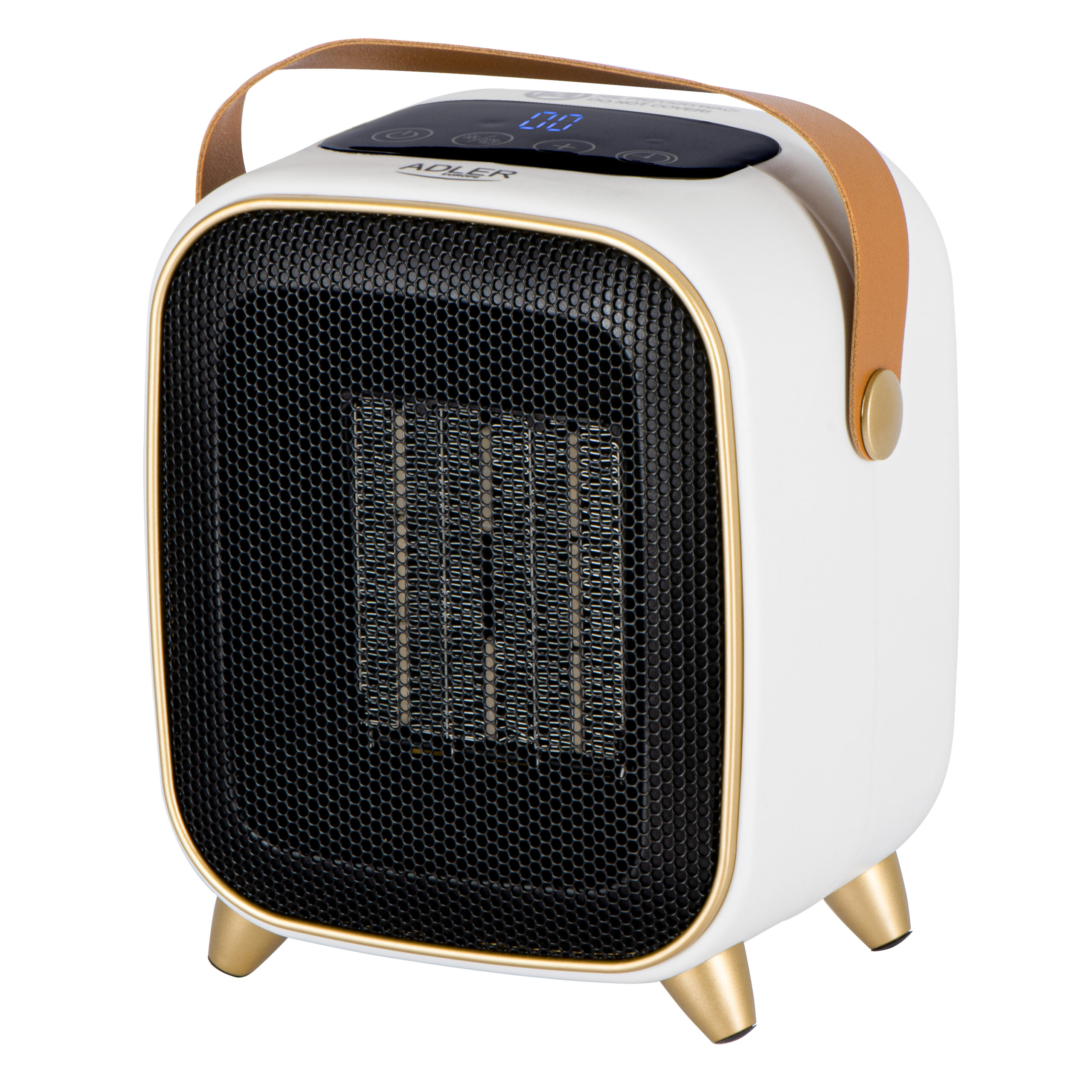 Adler Fan Heater | AD 7762 | Ceramic | 1000 W | Number of power levels 2 | White