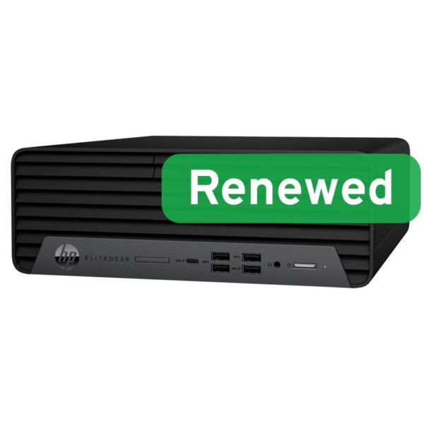 HP Renewed Grade B | EliteDesk 805 G6 SFF | AMD Ryzen 5 PRO | 16 GB | SSD | 256 GB | AMD Radeon Graphics | Windows 11 Pro