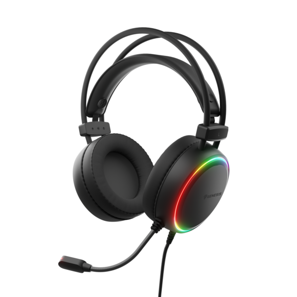 Genesis Gaming Headset | Neon 613 G2 | Wired | Over-ear | Microphone | Black