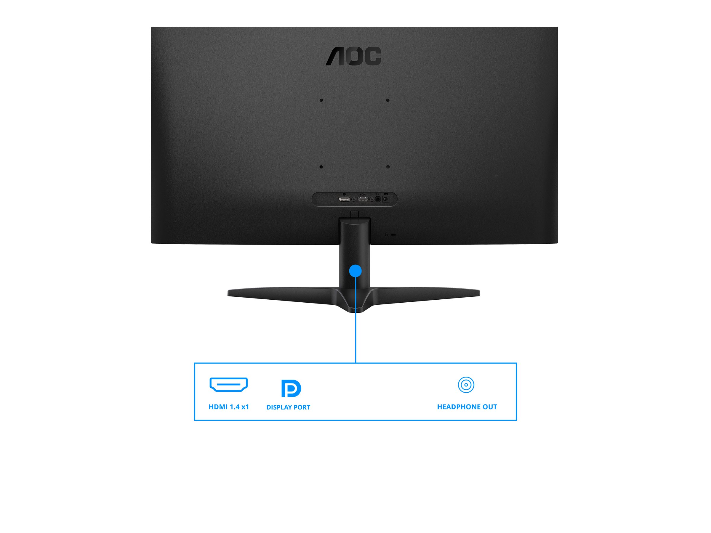 AOC | 27B36X | 27 " | IPS | FHD | 16:9 | 144 Hz | 4 ms | 1920 x 1080 pixels | 300 cd/m² | HDMI ports quantity 1 | Black - Image 31