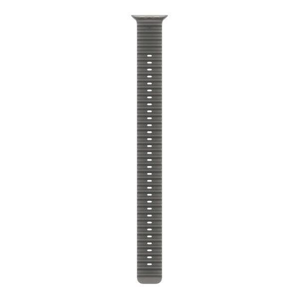APPLE 49mm Translucent Black Ocean Band Extension - Natural Titanium Finish | Apple