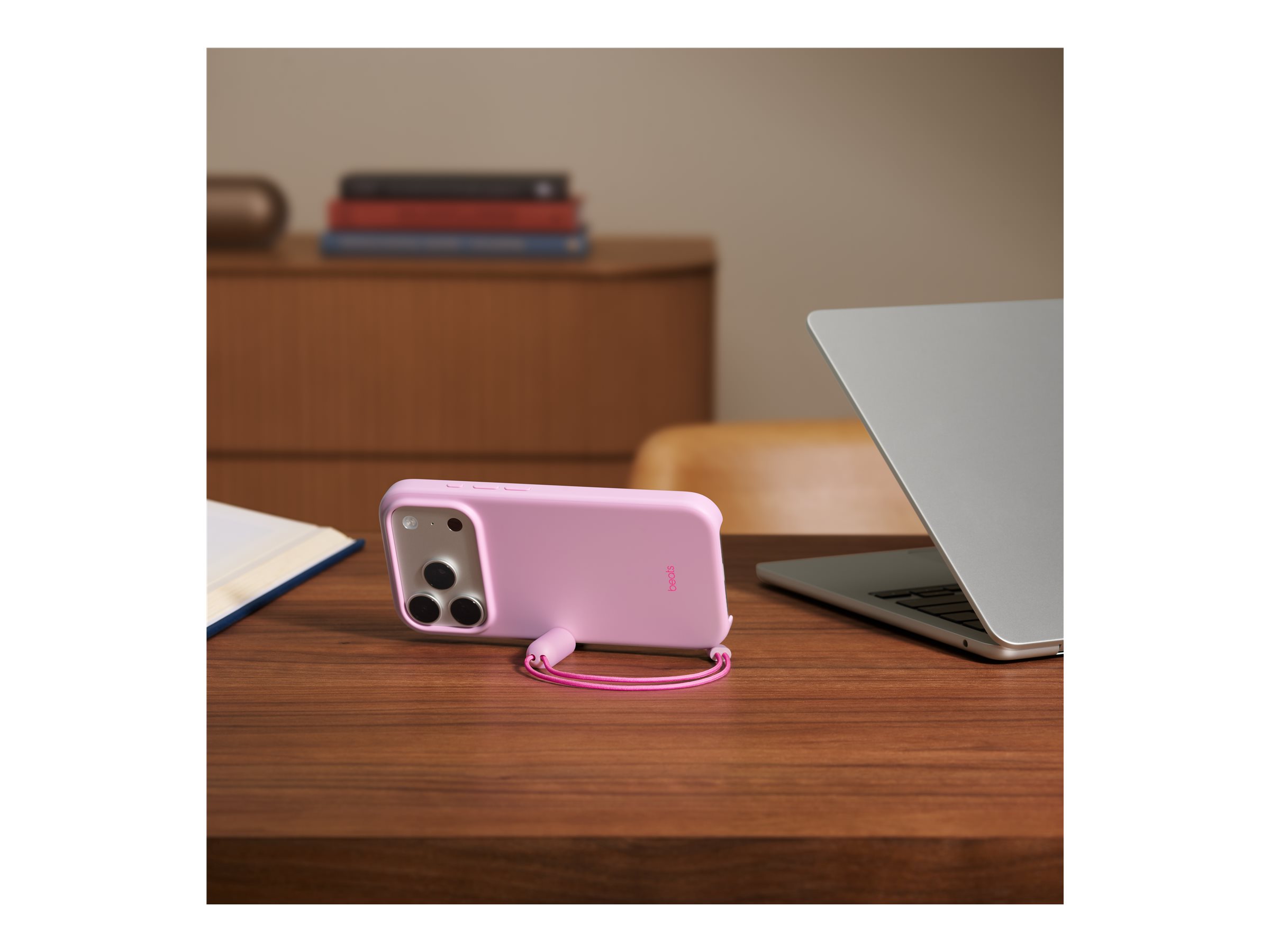 Apple iPhone 17 Pro Kickstand Case with MagSafe and Camera Control - Pebble Pink | Apple - Image 4