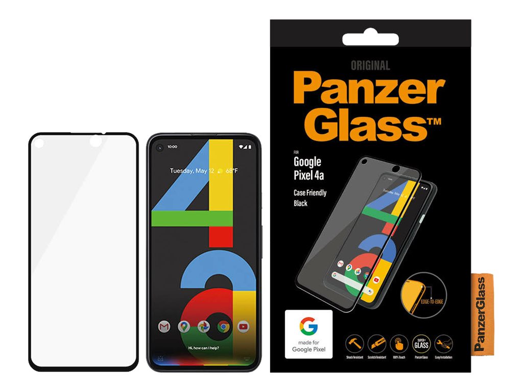 PanzerGlass | Google Pixel 4a | Black | Case Friendly - Image 5