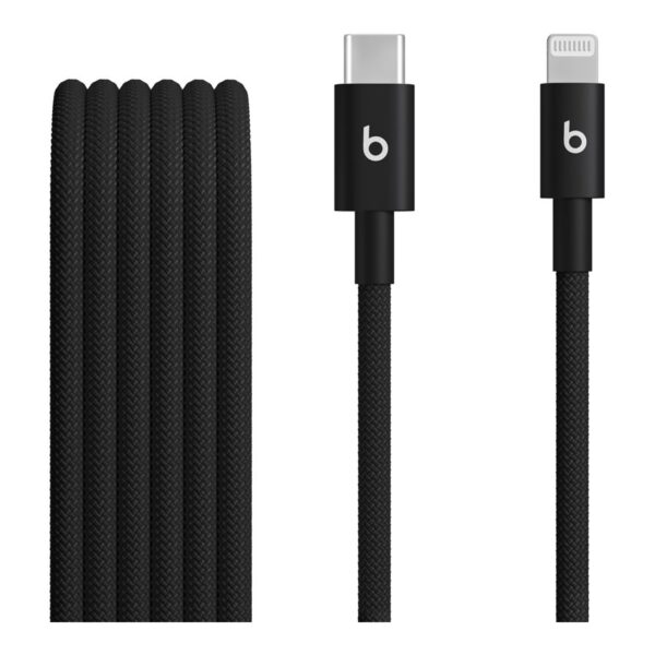 Apple USB-C to Lightning Woven Cable (1.5 m) - Bolt Black | Apple