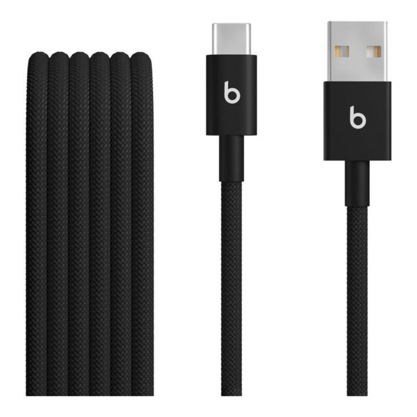 Apple USB-A to USB-C Woven Cable (1.5 m) - Bolt Black | Apple