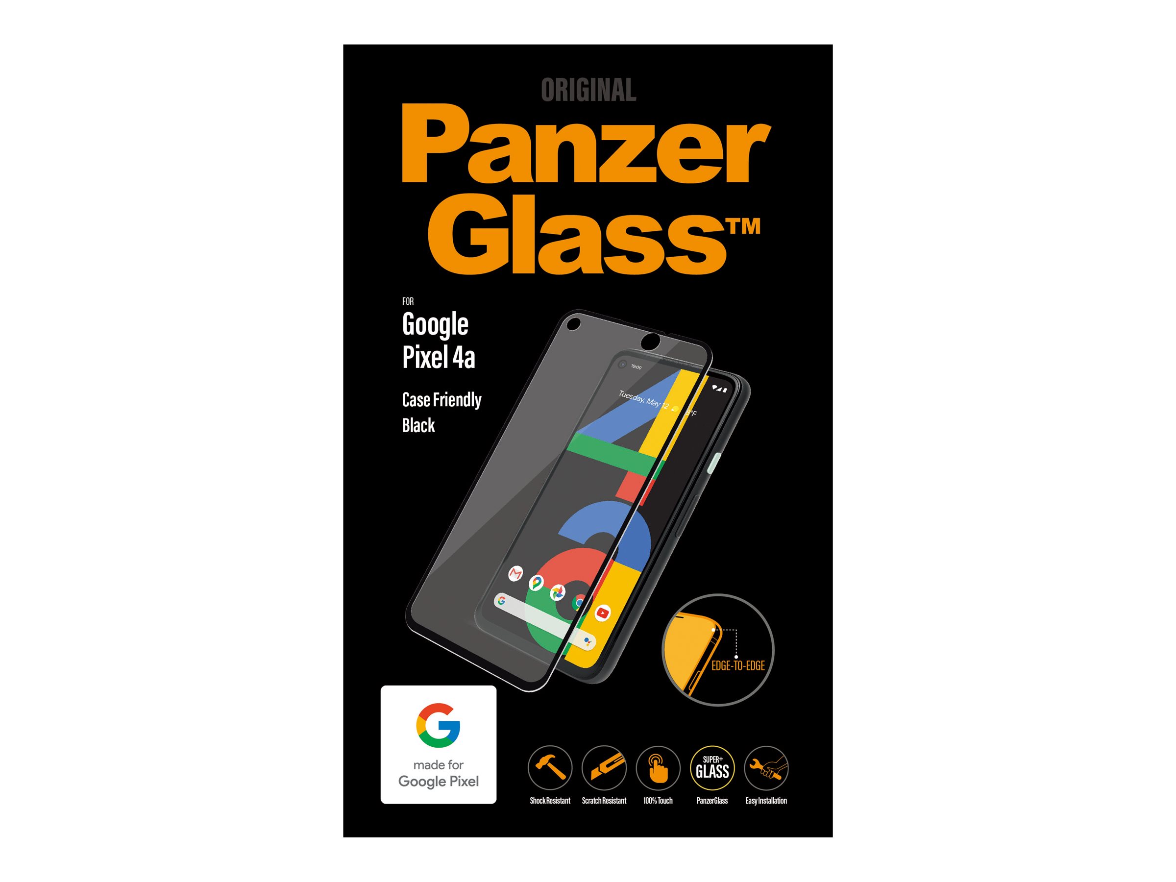 PanzerGlass | Google Pixel 4a | Black | Case Friendly - Image 8