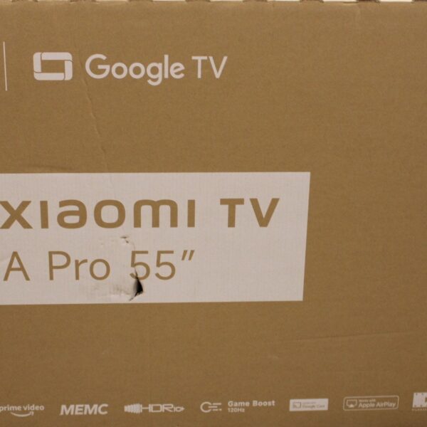 SALE OUT. Xiaomi QLED TV A Pro 2026 55'' | SALE OUT. Xiaomi QLED TV A Pro 2026 | 55 | Smart TV | Google TV | 4K UHD | DAMAGED PACKAGING