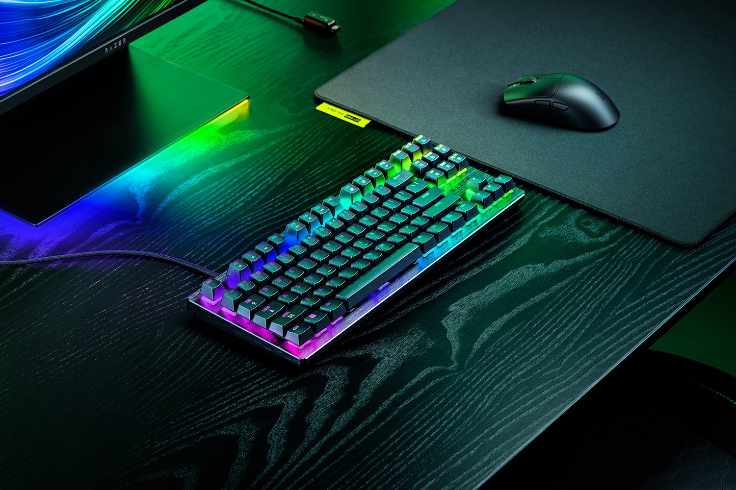 Razer Hall Effect Magnetic Esports Keyboard | Huntsman V3 HE Magnetic Tenkeyless 8KHz | Keyboard | Wireless | US | Razer Hall Effect Magnetic Switches - Image 6