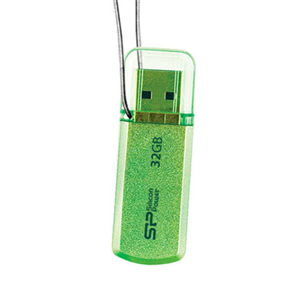 Helios 101 | Silicon Power | 32 GB | USB 2.0 | Green