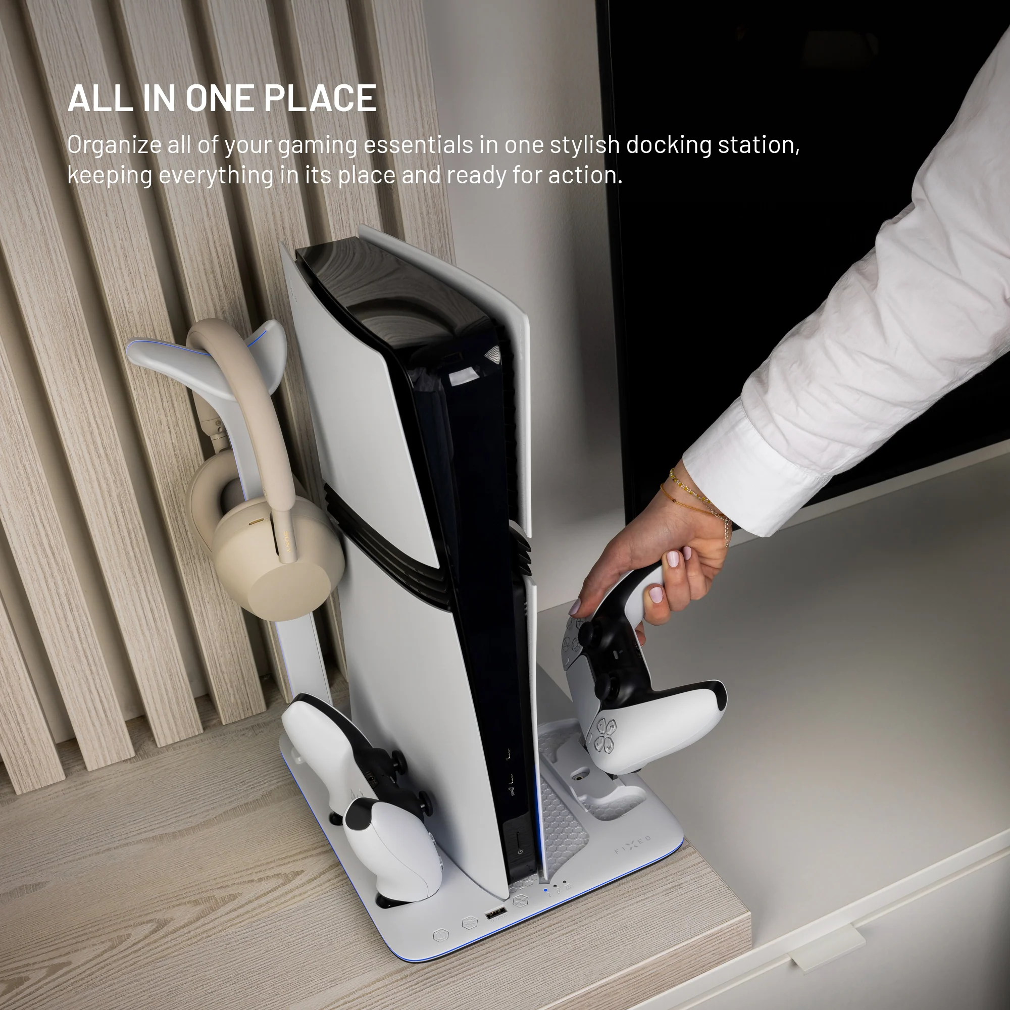 Fixed Docking Station for PlayStation 5 (Pro/Slim) - Image 9
