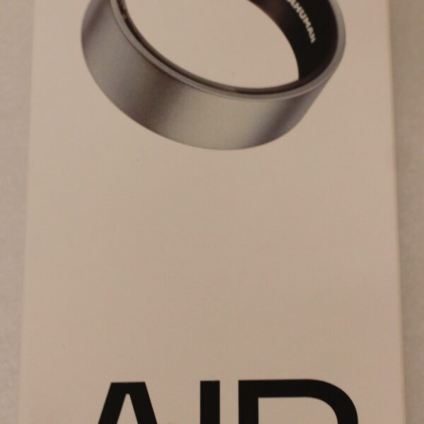 SALE OUT. Ultrahuman Ring Air Raw Titanium Size 9 | Ultrahuman Ring Air | Raw Titanium | Size 9 | Smart Ring | UNPACKED