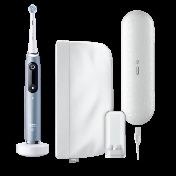 Oral-B Electric Toothbrush | iO9 | Rechargeable | For adults | Number of brush heads included 1 | Number of teeth brushing modes 7 | Special Edition Aqua Marine