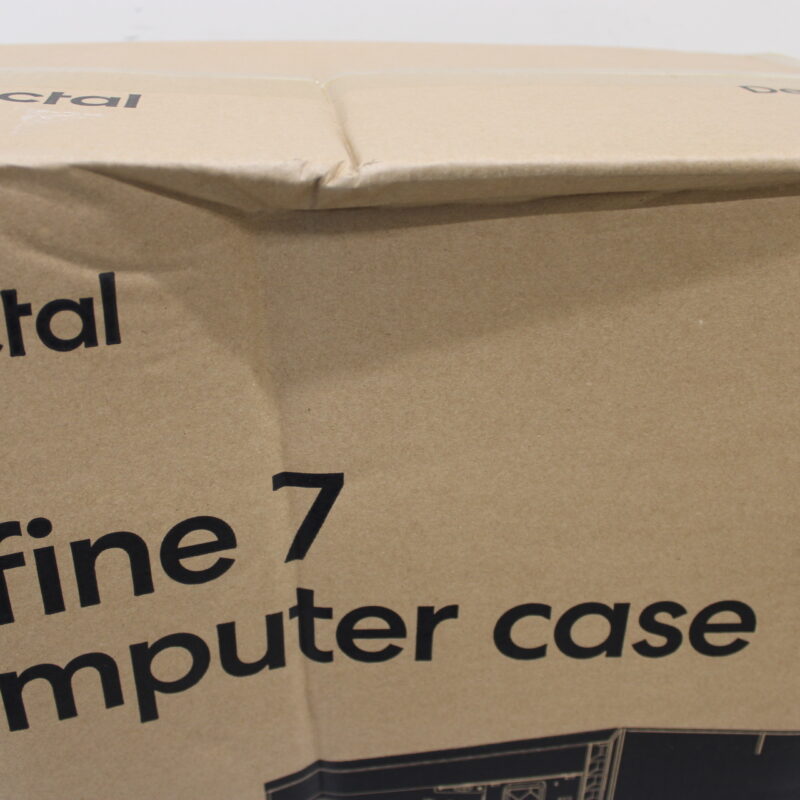 SALE OUT. Fractal Define 7 Black Solid | Fractal Design | Define 7 Solid | E-ATX | ATX | Black | DAMAGED PACKAGING - Image 2