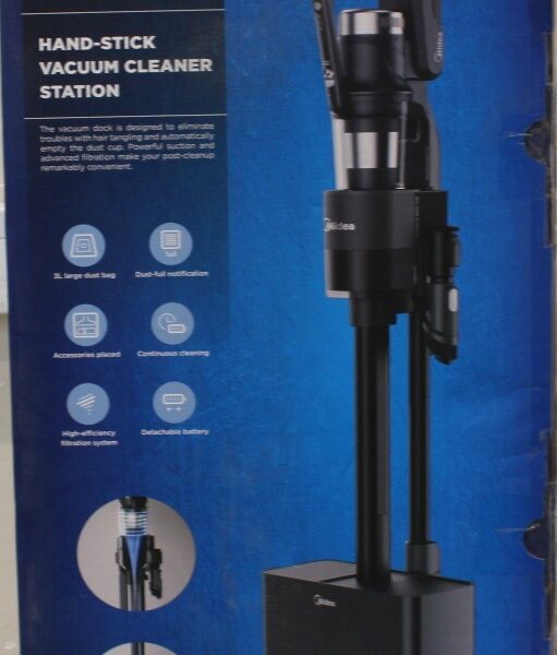 SALE OUT. | Midea | Vacuum Cleaner | P8 Plus MP08EUGY-DS | Handstick 2in1 | 350 W | 25.9 V | Operating time (max) 60 min | Black | Warranty 24 month(s) | DAMAGED PACKAGING, MISSING MANUAL AND FILTER, DIRTY, SCRATCHED