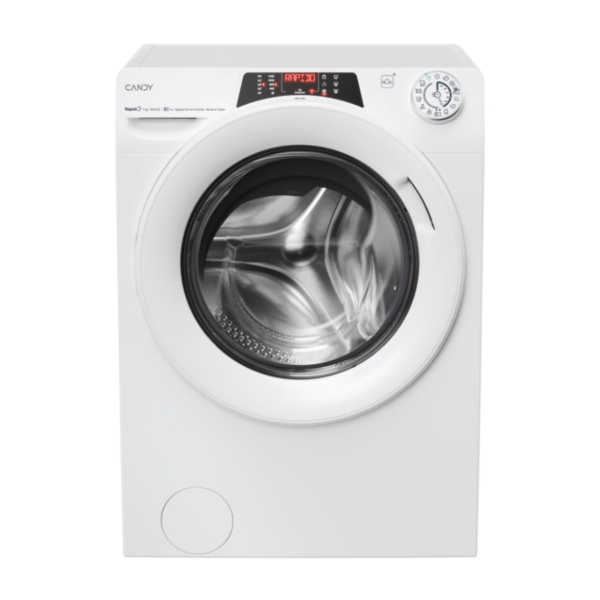 Candy Washing machine | RO4 476DWM7/1-S | Energy efficiency class A | Front loading | Washing capacity 7 kg | 1400 RPM | Depth 45 cm | Width 60 cm | Display | 6-digit | Steam function | Wi-Fi | White