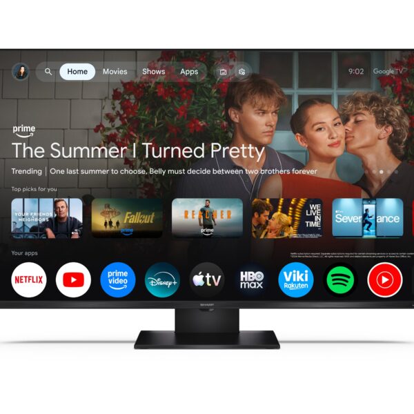 Sharp 43HR7265E 43" (108cm) 4K Ultra HD QLED Google TV | Sharp