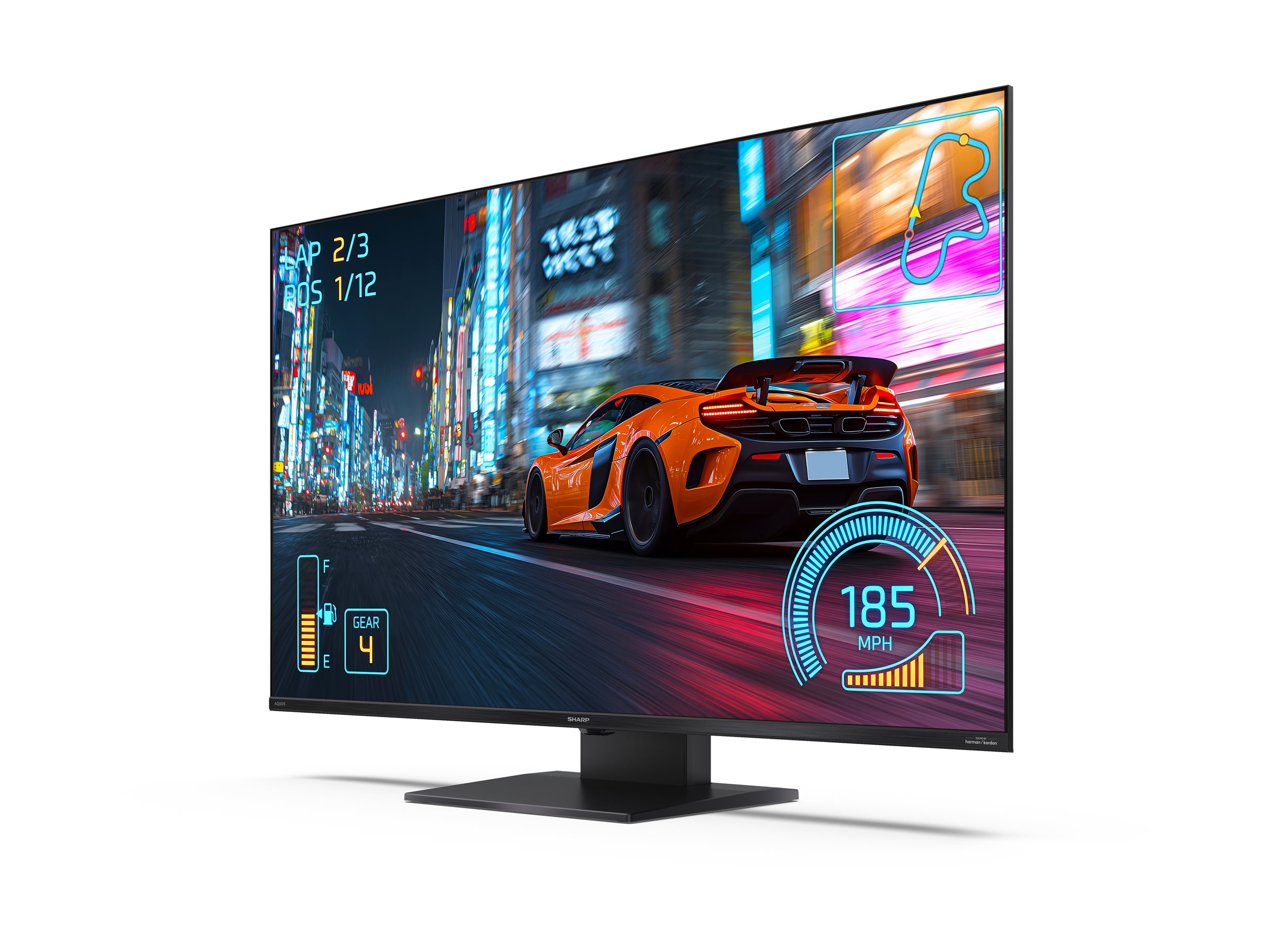 Sharp 43HR7265E 43" (108cm) 4K Ultra HD QLED Google TV | Sharp - Image 3