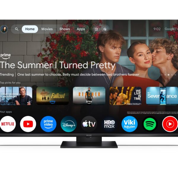 Sharp 50JR7265E 50" (126cm) 4K Ultra HD QLED Google TV | Sharp
