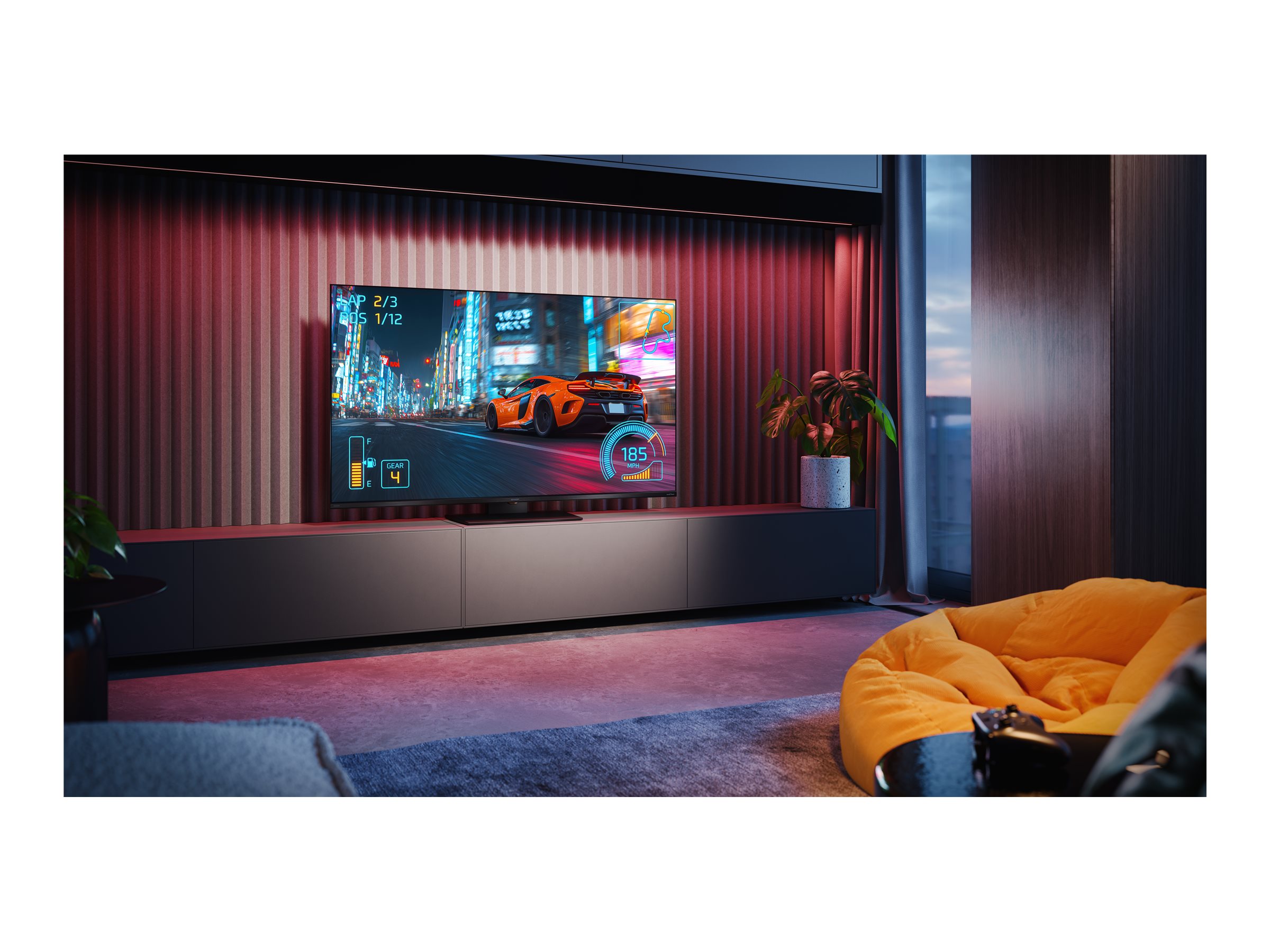 Sharp 55JR7265E 55" (139cm) 4K Ultra HD QLED Google TV | Sharp - Image 9