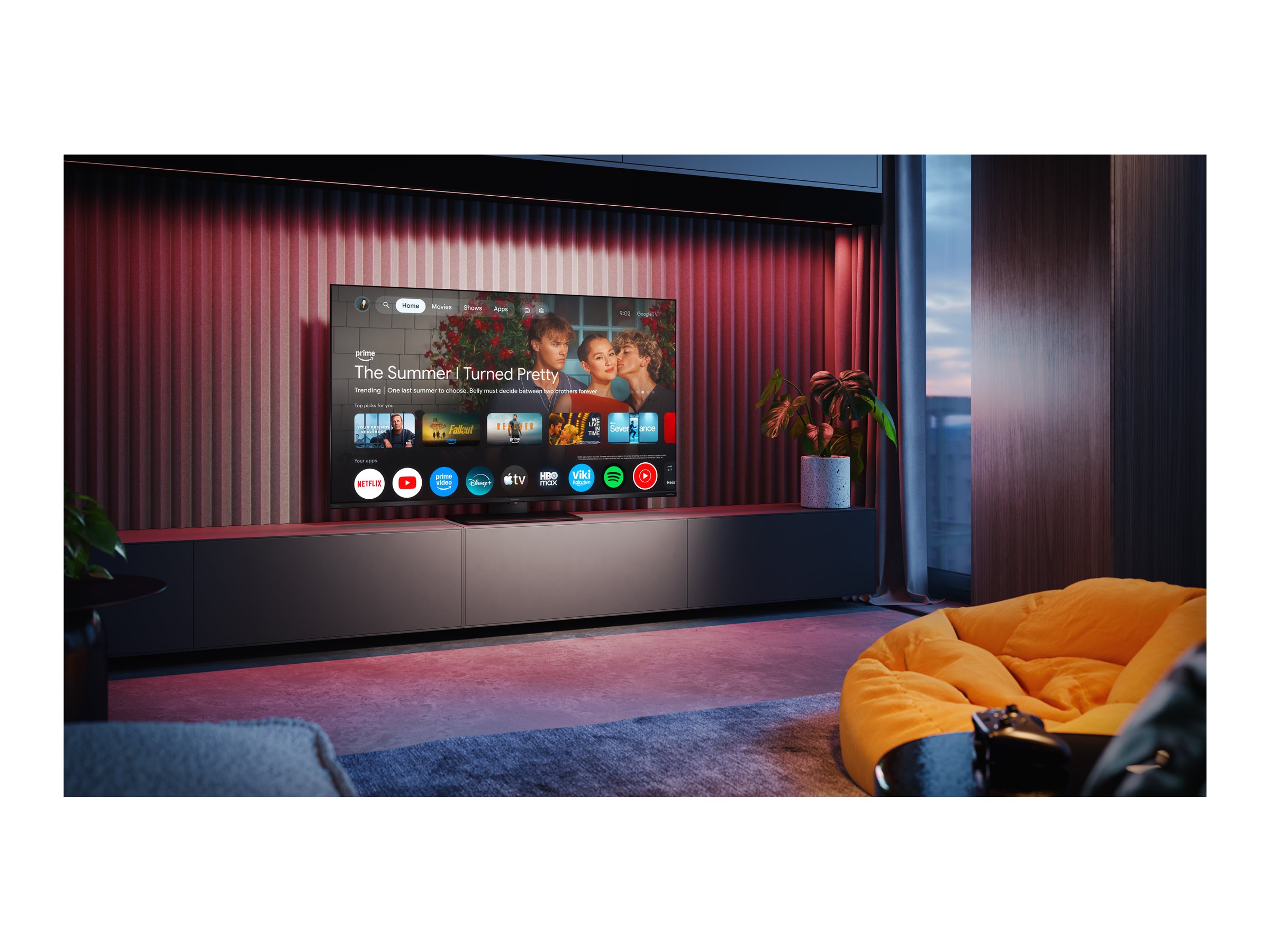 Sharp 55JR7265E 55" (139cm) 4K Ultra HD QLED Google TV | Sharp - Image 10