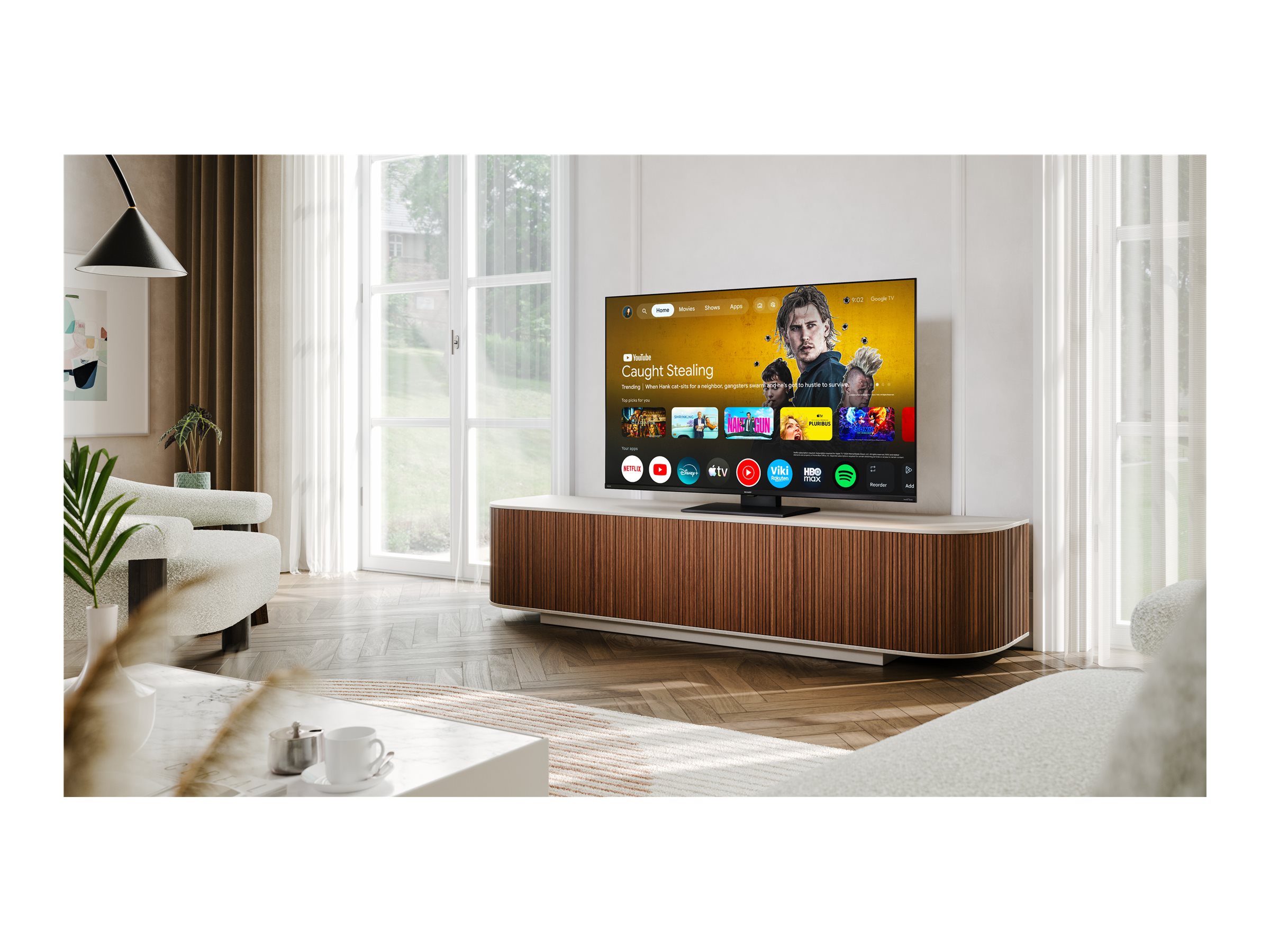 Sharp 55JP7265E 55" (139cm) 4K Ultra HD QLED MiniLED Google TV | Sharp - Image 9