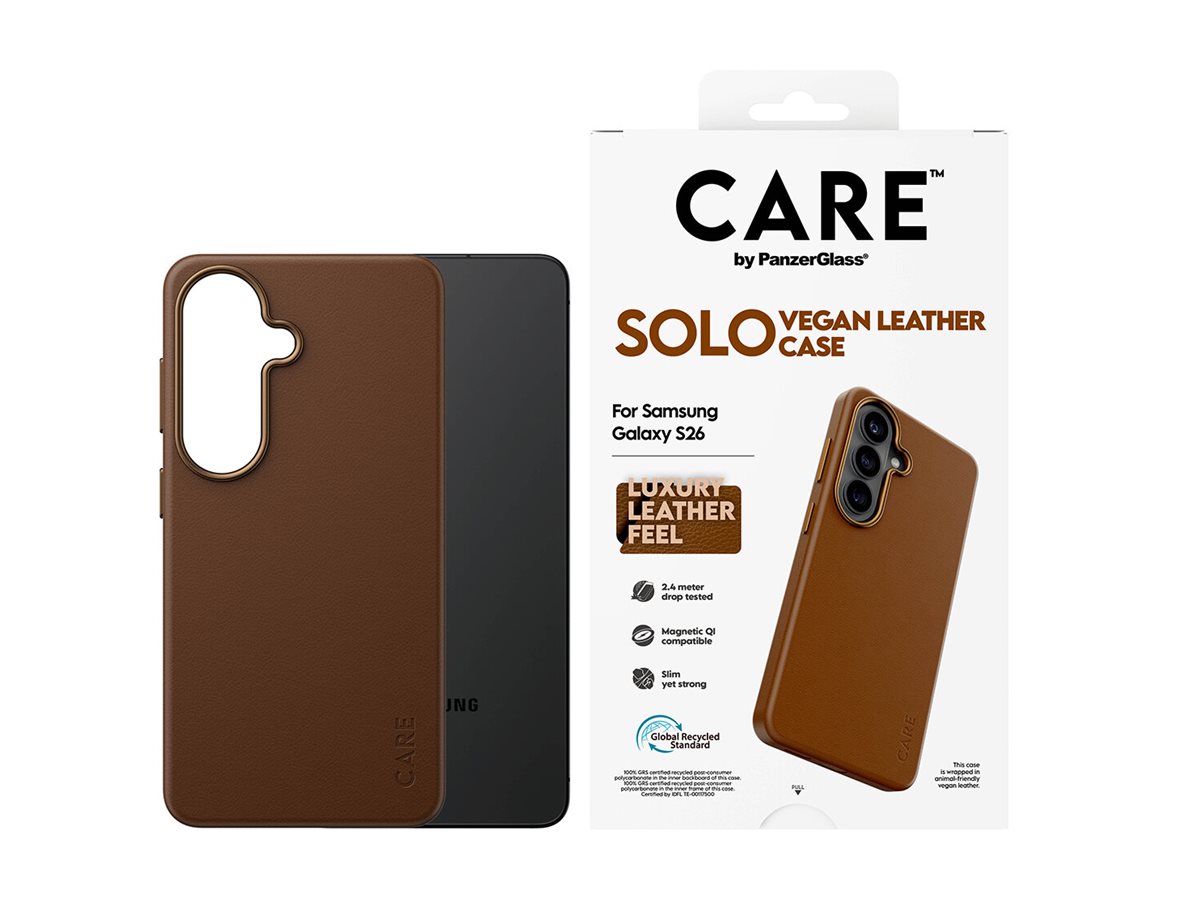 CARE by PanzerGlass Solo Case Brown Samsung New Galaxy S26 | PanzerGlass - Image 8