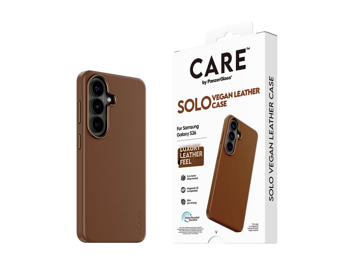 CARE by PanzerGlass Solo Case Brown Samsung New Galaxy S26 | PanzerGlass - Image 12