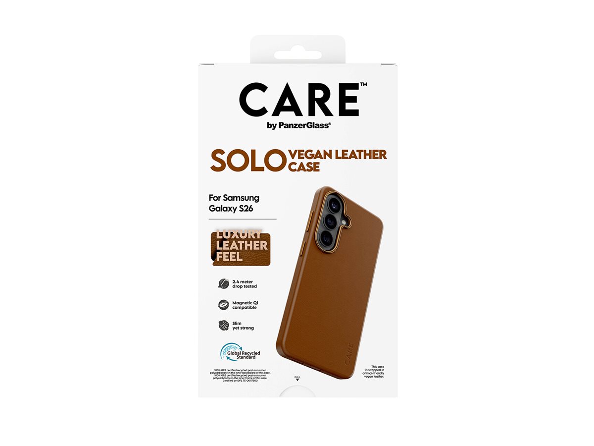 CARE by PanzerGlass Solo Case Brown Samsung New Galaxy S26 | PanzerGlass - Image 13