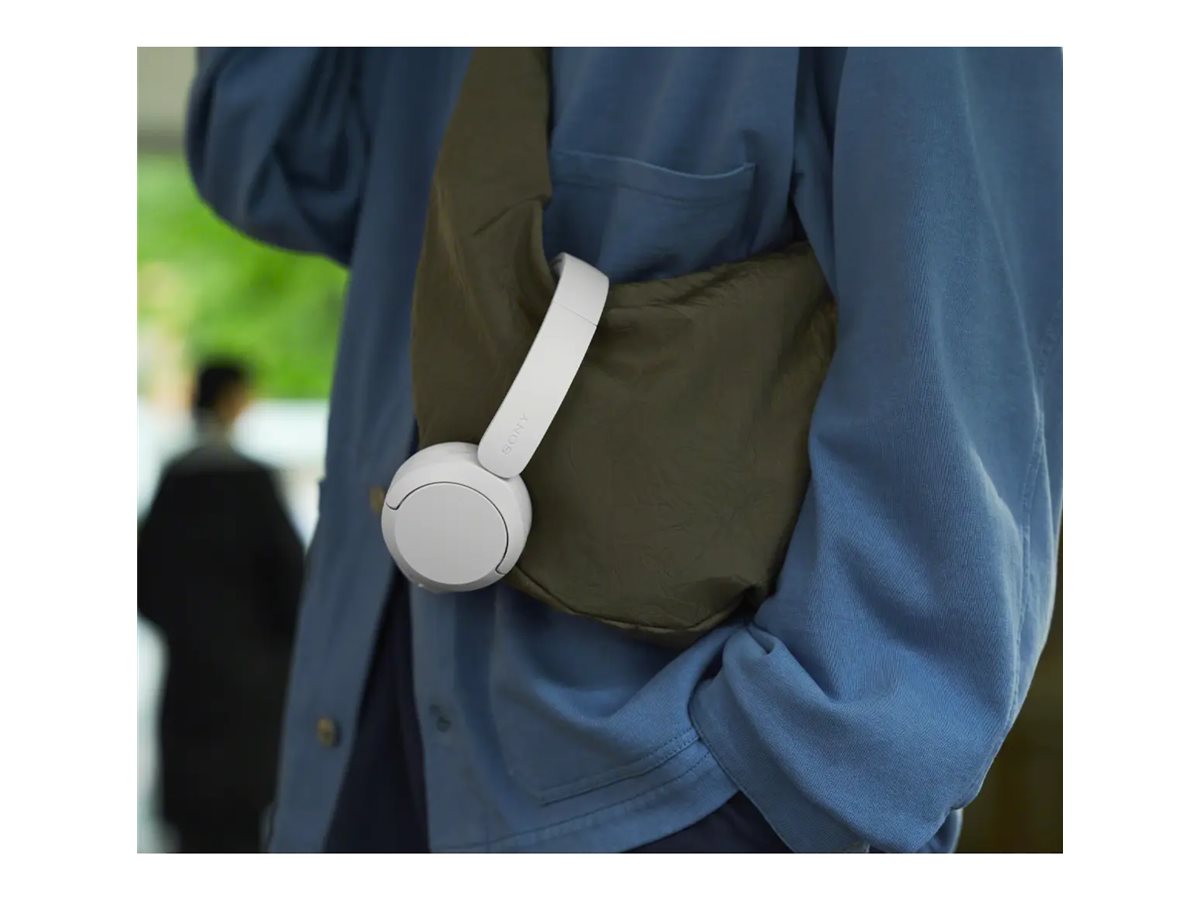 Sony Headphones | WH-CH530 | Bluetooth | On-Ear | Microphone | White | Noise reduction - Image 11