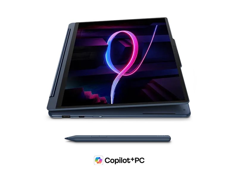 Lenovo Yoga 9 2-in-1 14IPH11 Intel | Cosmic Blue | 14 " | OLED | Touchscreen | 2.8K WQXGA+ | 2880 x 1800 pixels | Intel Core Ultra 7 | 355 | 32 GB | Soldered LPDDR5X | Solid-state drive capacity 1000 GB | Intel Graphics | Windows 11 Home | 802.11be | Bluetooth version 5.4 | Keyboard language Nordic | Keyboard backlit | Warranty 24 month(s) | Battery warranty 12 month(s) - Image 27