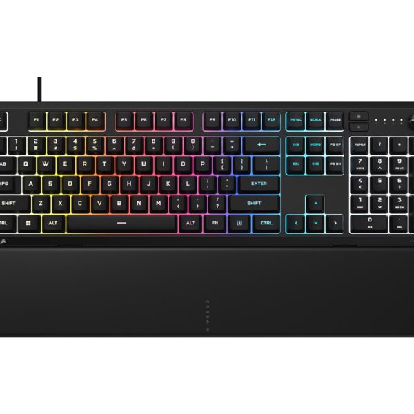 CORSAIR SKIFF 100 Wired RGB Membrane Gaming Keyboard, 10-Zoned RGB LED | Corsair