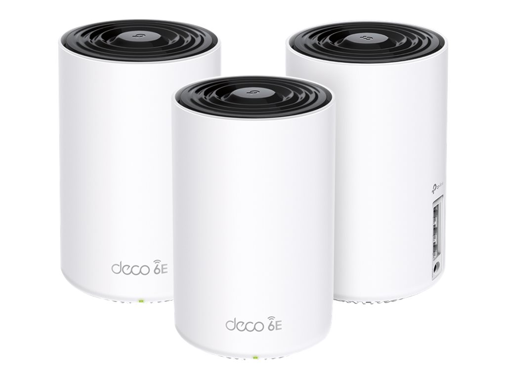 TP-LINK Deco XE75(3-pack) AXE5400 Whole Home Mesh Wi-Fi 6E System(Tri-Band) | TP-LINK