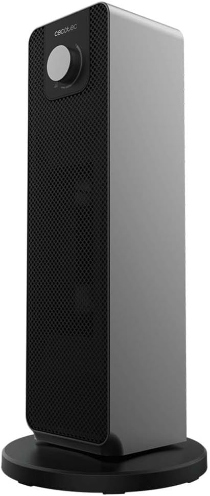 Cecotec ReadyWarm 2000 Max Ceramic Rotate | Ceramic Heater | 2000 W | Number of power levels 3 | Suitable for rooms up to 20 m² | Black