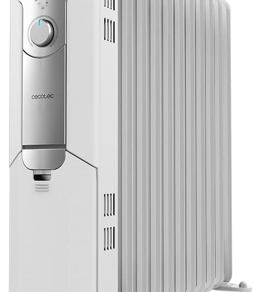 Cecotec ReadyWarm 11000 Space | Oil Radiator | 2500 W | Number of power levels 3 | Suitable for rooms up to 25 m² | White