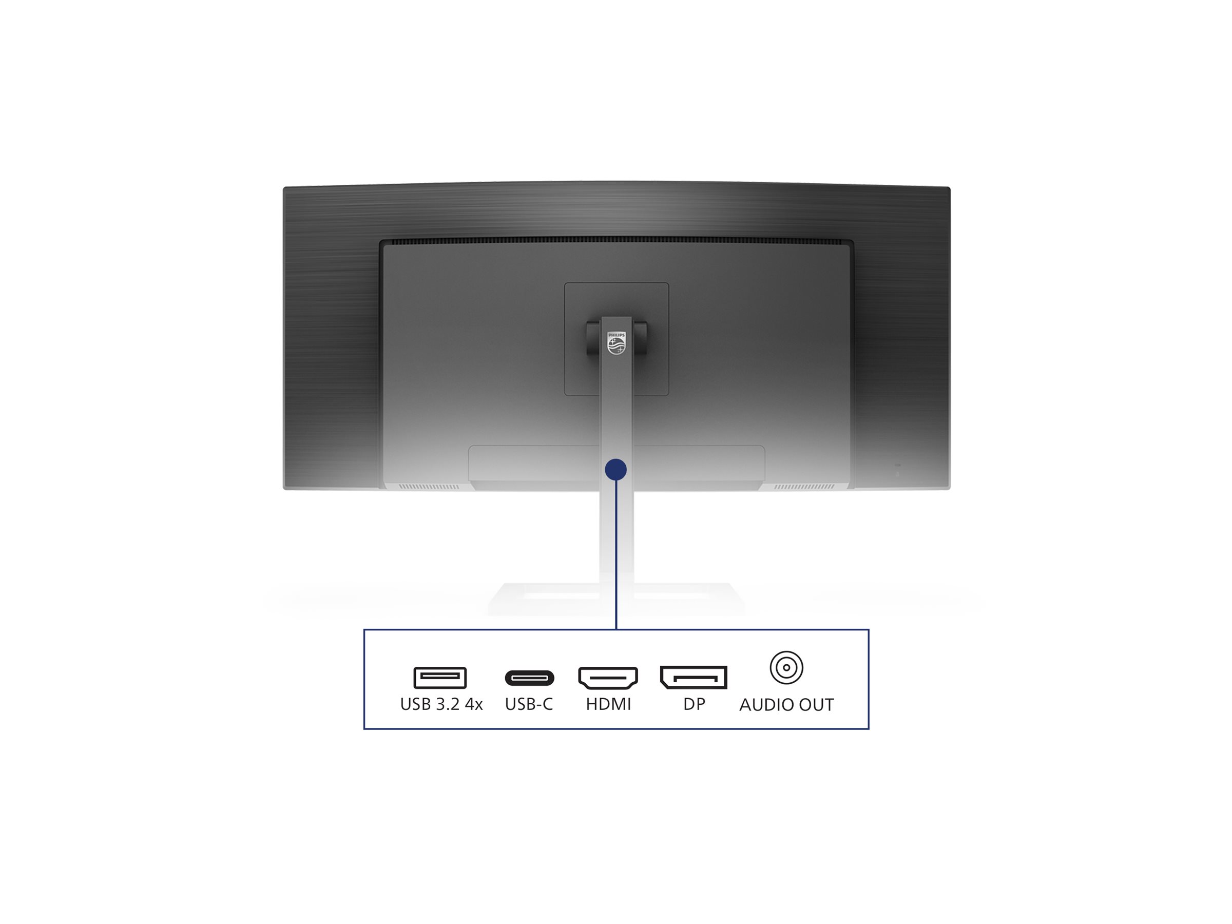Philips | UltraWide LCD Monitor | 346E2CUAE | 34 " | VA | WQHD | 21:9 | 100 Hz | 4 ms | 3440 x 1440 | 300 cd/m² | HDMI ports quantity 1 | Black | Warranty 36 month(s) - Image 68