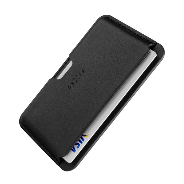 Fixed MagSafe Wallet MagWallet Slim | Wallet | Apple | iPhone 12 and newer | PU leather | Black